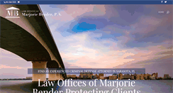 Desktop Screenshot of mbenderlaw.com